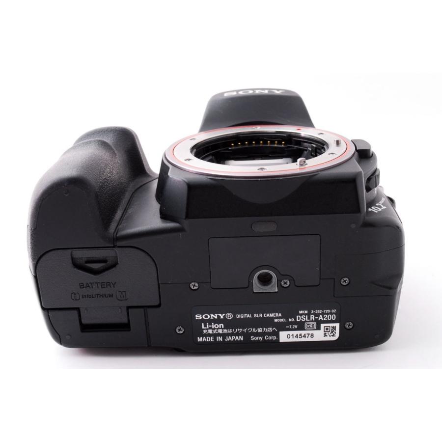 SONY ソニー α200 DSLR-A200 ダブルズームセット 美品 レンズ SONY ソニー α200 DSLR-A200 ダブルズームセット 美品 レンズ
