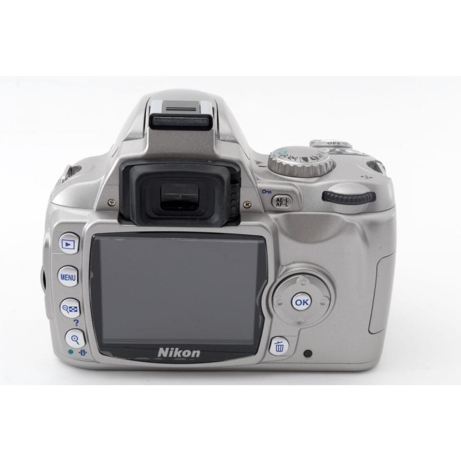 ニコン Nikon D40 ダブルズームセット シルバー 美品 SDカードストラップ付き <YKJ02>｜nouvelle-vie｜04