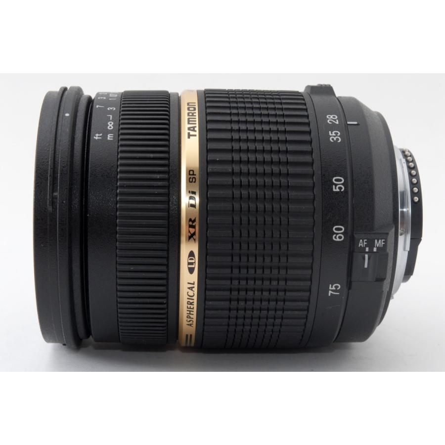 タムロン TAMRON A09 SP AF XR Di LD IF 28-75mm 1:2.8 MACRO ニコン Nikonマウント 美品 ニコン AFマウント 望遠 ズーム 交換レンズ｜nouvelle-vie｜09