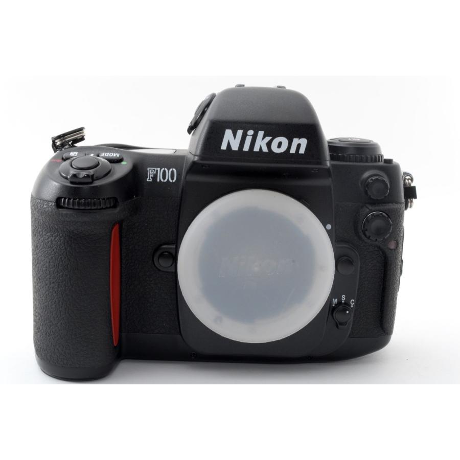 セットアップ ニコン Nikon ボディキャップ付き 美品 カメラボディ フィルム 35mm F100 一眼レフカメラ（フィルム）