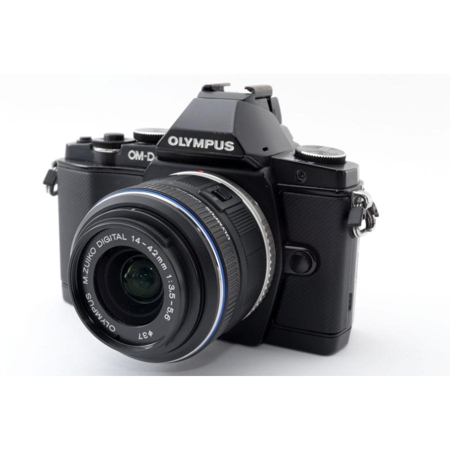 オリンパス OLYMPUS OM-D E-M5 レンズセット ブラック 美品 小型・軽量