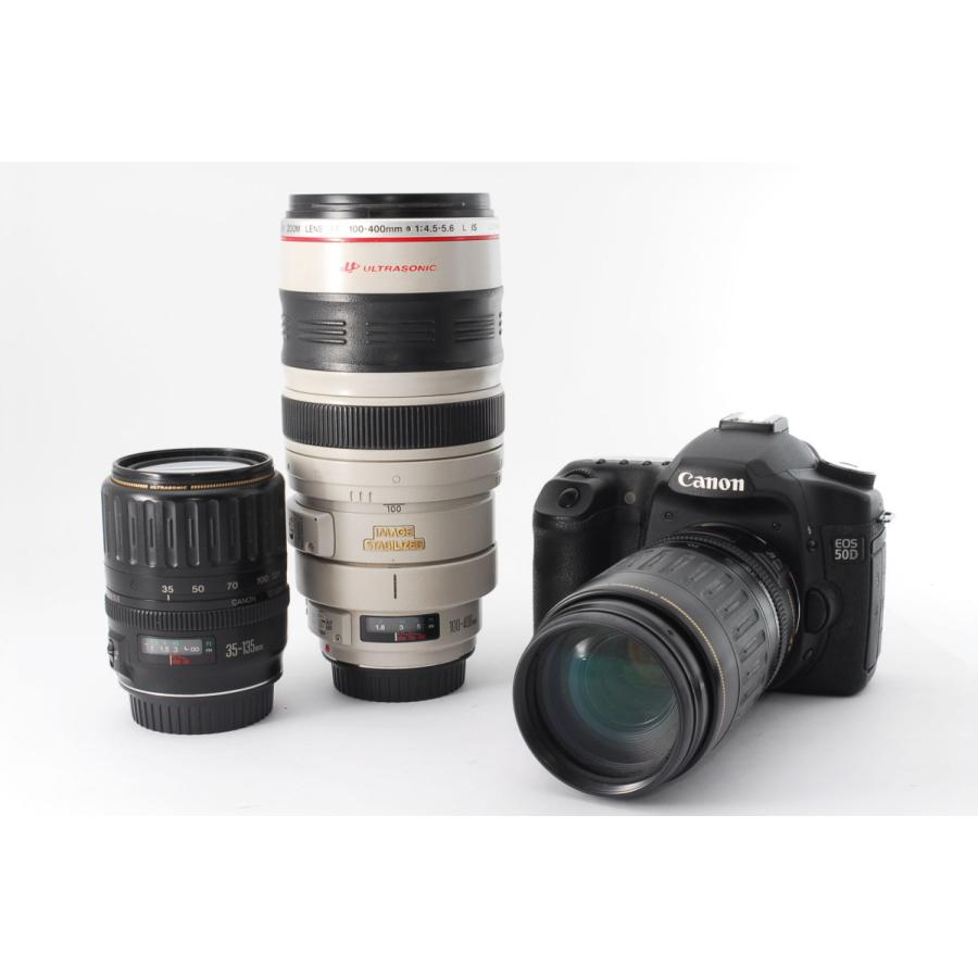 美品 Canon EOS 50D レンズ バッテリー チャージャー付き 一眼レフ