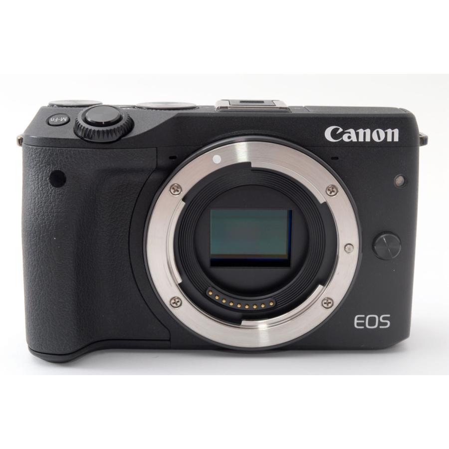 キヤノン Canon EOS M3 レンズキット ブラック 美品 スマホへ キヤノン Canon EOS M3 レンズキット ブラック 美品 スマホへ