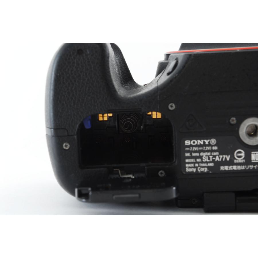 SONY（ソニー） α77 SLT-A77V 高倍率ズームセット 訳アリ実用品 高速連