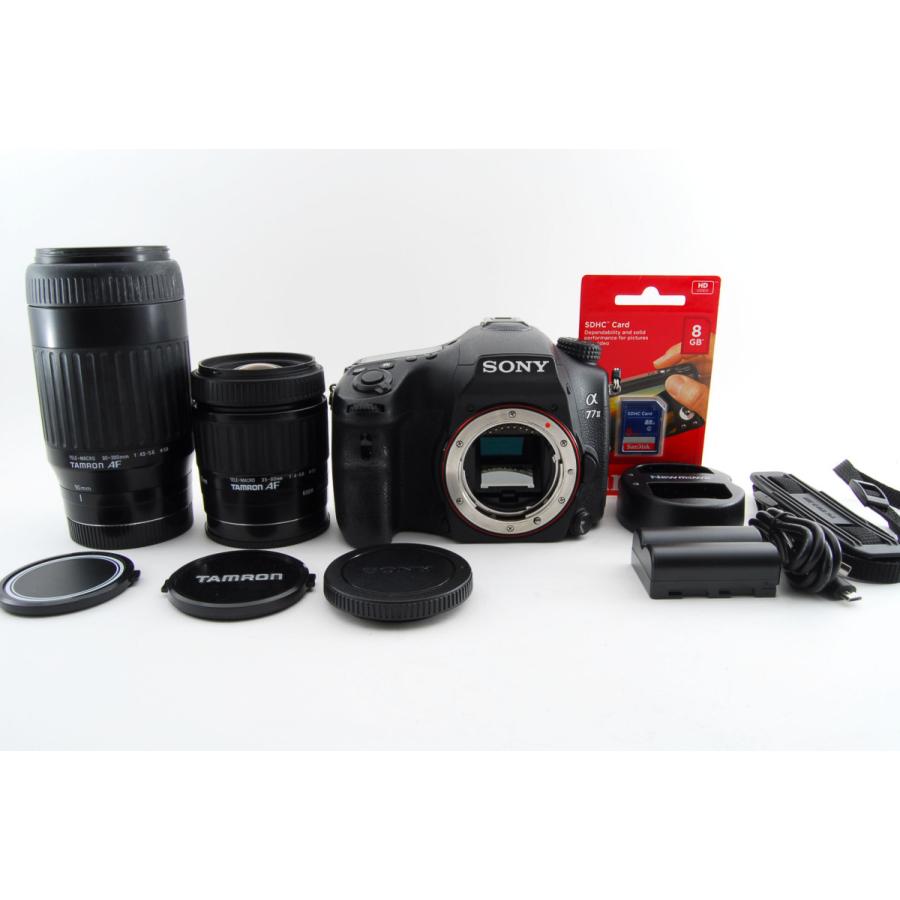 SONY α77 II デジタル一眼レフ カメラセット Amazon | SONY ミラーレス一眼 α77 II ズームレンズキット DT 16-50mm