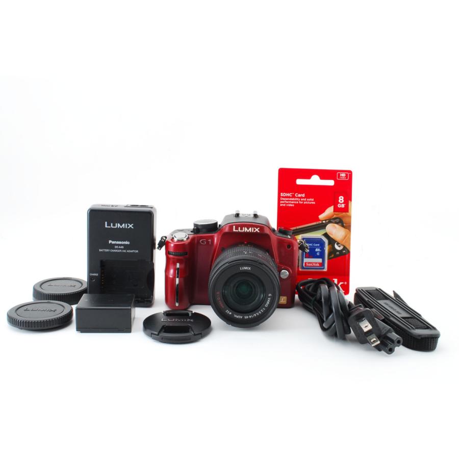 Panasonic パナソニック Lumix DMC-G1 レッド レンズキット 訳 Panasonic パナソニック Lumix DMC-G1 レッド レンズキット 訳