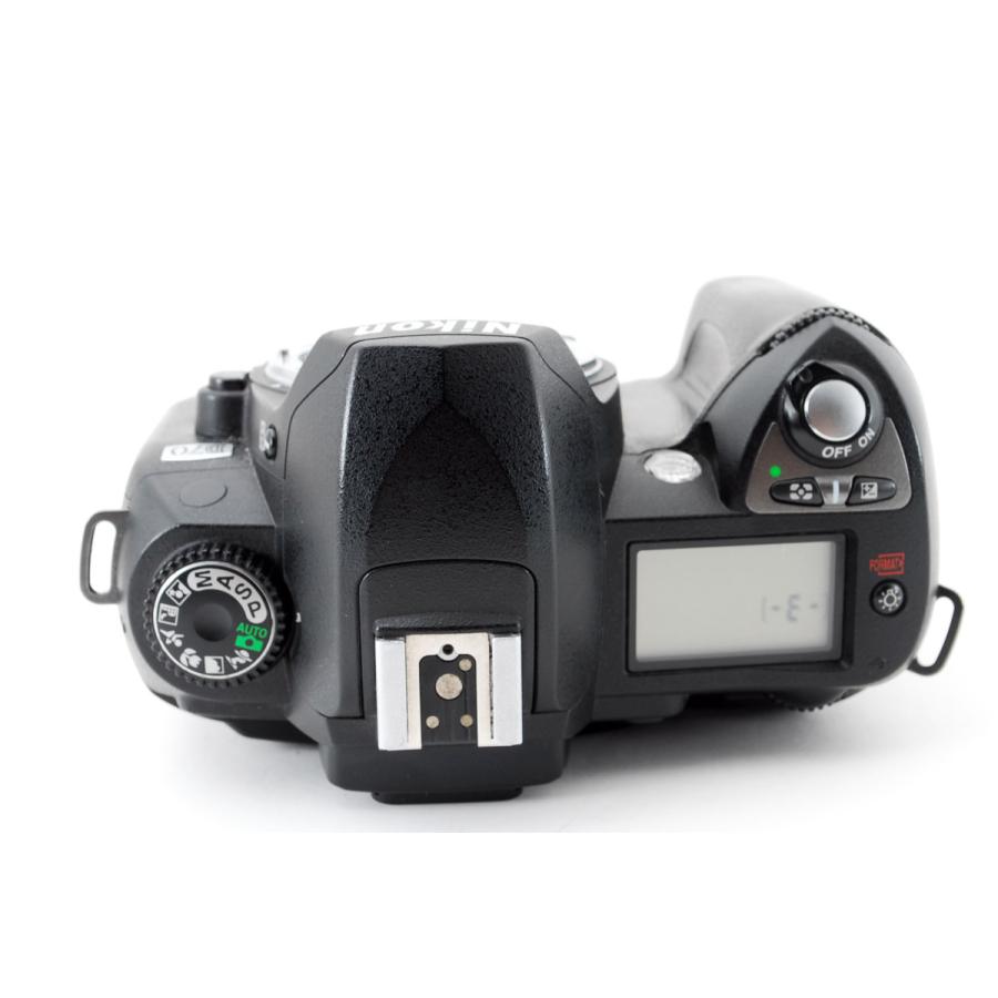 ニコン Nikon D70 ズームレンズセット 美品 ストラップ CFカード付き