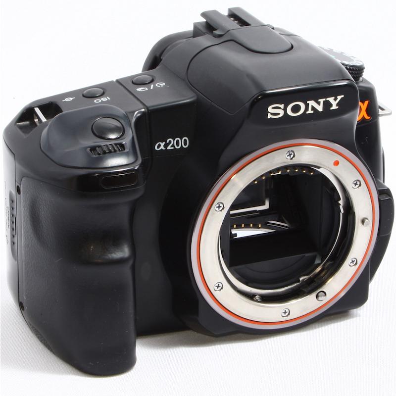 【動作確認済/豪華ダブルレンズ】SONY α200 エモい写真が撮れるセット CONTAX（コンタックス） SONY α200 ダブルレンズセット 良品 動作確認