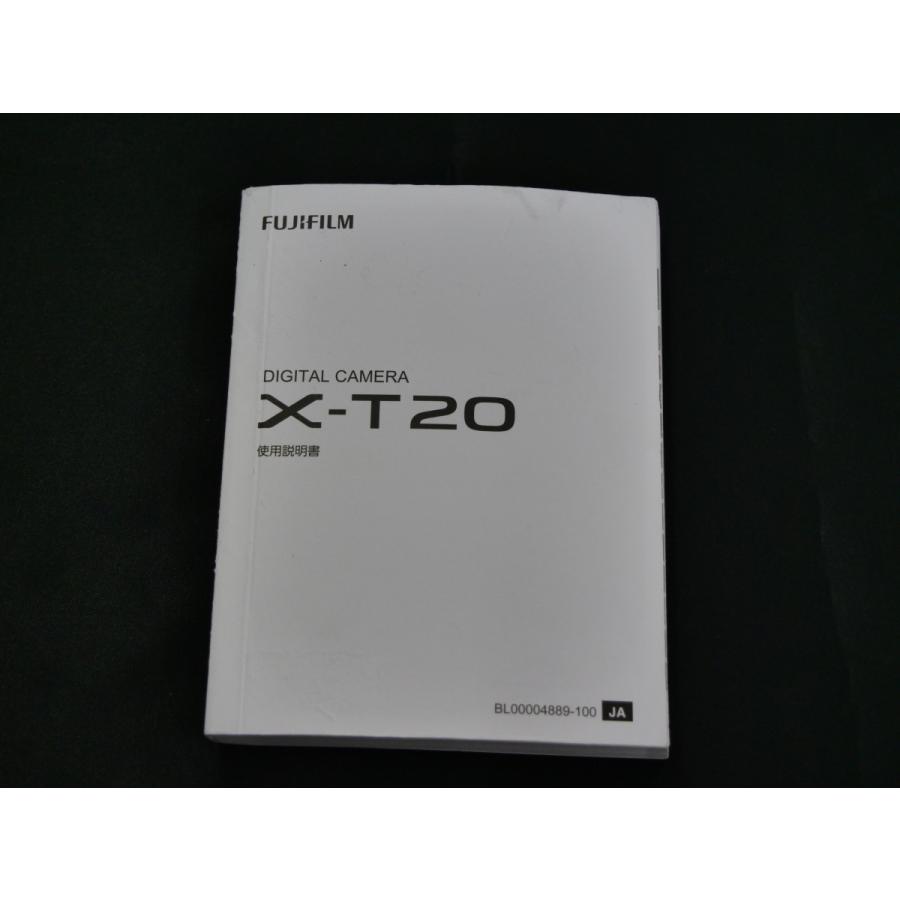 【中古】フジフイルム  FUJIFILM　X-T20　取扱説明書　マニュアル　[M272]｜nouvelle-vie