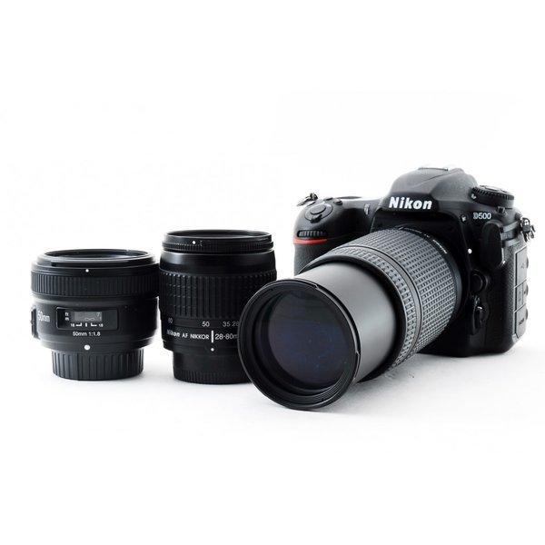 ニコン（Nikon） Nikon D500 トリプルレンズセット 美品 動作確認済み