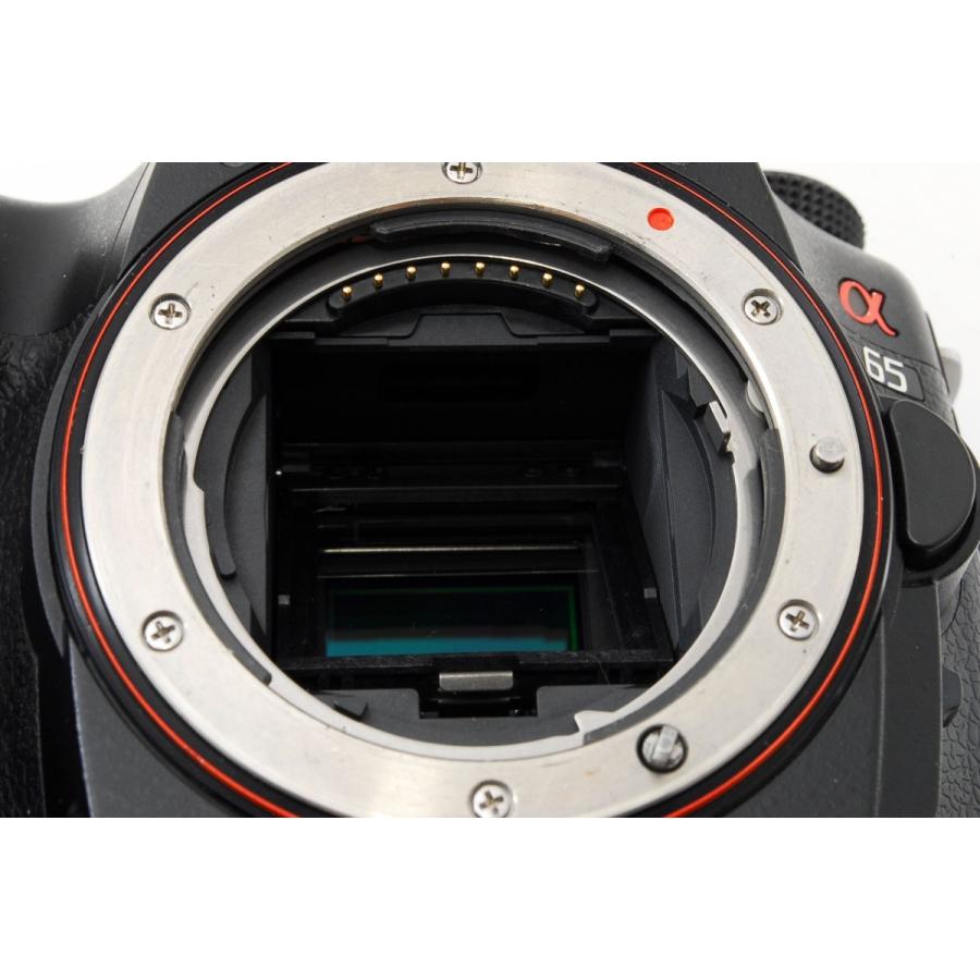 ❤️SONY α65❤️ダブルレンズセット 美品 おすすめ一眼レフ 高速連写 SONY（ソニー） α65 ダブルズームセット 美品 動作確認済み 1ヶ月保証