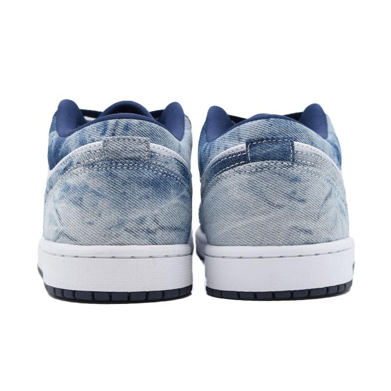 海外限定 NIKE ナイキ AIR JORDAN 1 LOW SE " WASHED DENIM " エア ジョーダン 1 ロー ウォッシュ デニム 日本未発売 CZ8455-100｜nouvelle22｜07