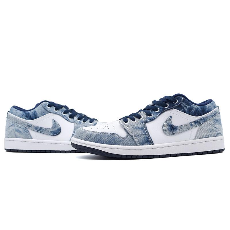 海外限定 NIKE ナイキ AIR JORDAN 1 LOW SE " WASHED DENIM " エア ジョーダン 1 ロー ウォッシュ デニム 日本未発売 CZ8455-100｜nouvelle22｜09