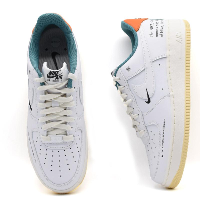 海外限定 NIKE AIR FORCE 1 '07 LE "Starfish" ナイキ エアフォース スターフィッシュ スニーカー 白 ホワイト メンズ DM0970-111｜nouvelle22｜02