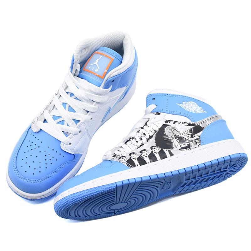 エア ジョーダン 1 海外限定 NIKE ナイキ JORDAN MID SNEAKER SCHOOL