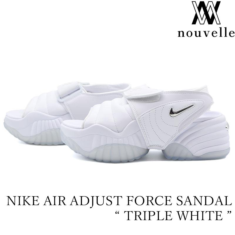 NIKE（ナイキ） AIR ADJUST FORCE SANDAL ” TRIPLE WHITE ” サンダル 