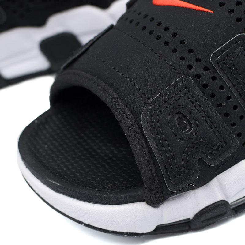 NIKE ナイキ AIR MORE UPTEMPO SLIDE ” BLACK RED ” モアテン サンダル 黒 白 メンズ FJ2707-001｜nouvelle22｜04