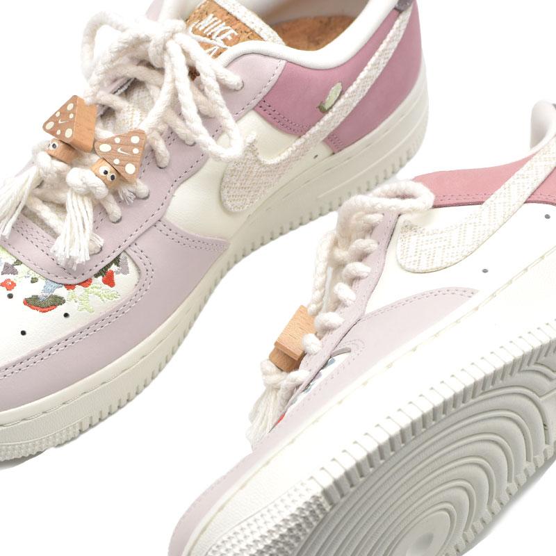 NIKE ナイキ WOMEN'S AIR FORCE 1 LOW " MUSHROOM " レディース エアフォース ワン ロー 可愛い かわいい 履きやすい おしゃれ ホワイト パープル IB8874-111