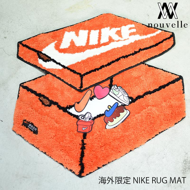 NIKE ラグマット　日本未発売 NIKE（ナイキ） 海外限定 RUG MAT ラグマット オレンジ おしゃれ