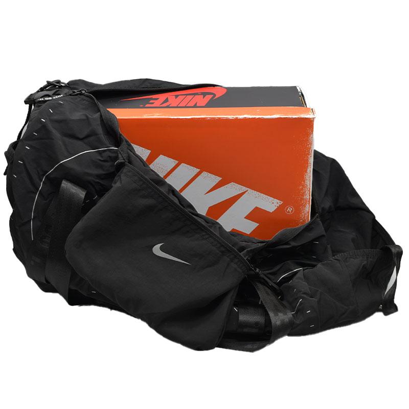 NIKE（ナイキ） 海外限定 PACKABLE NYLON SHOULDER BAG BLACK ナイロン