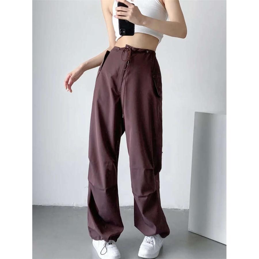 パンツ レディース ボトムス ワイドパンツ ワイド ロング カーゴパンツ