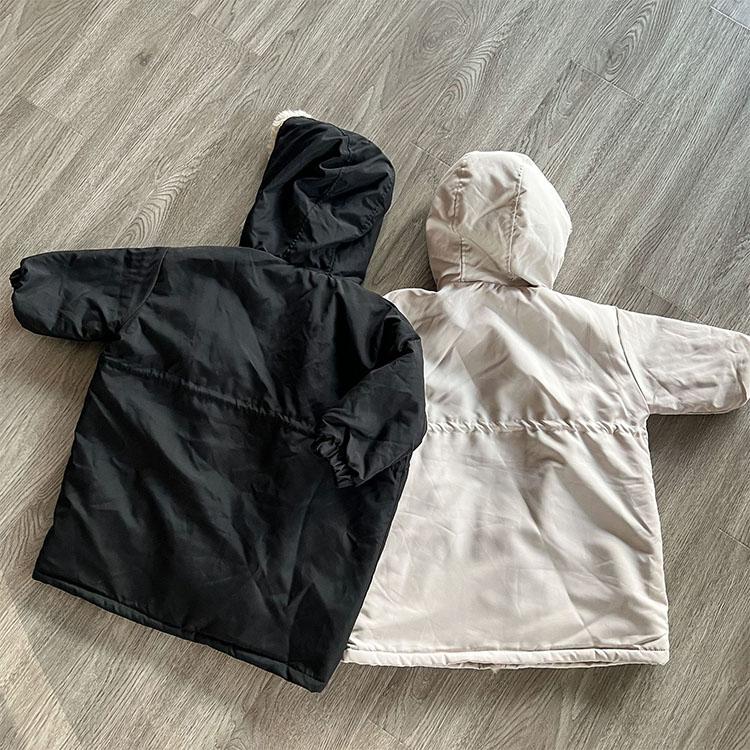 キッズ ロングコート 裏起毛 女の子 男の子 ベビー服 厚手 コート