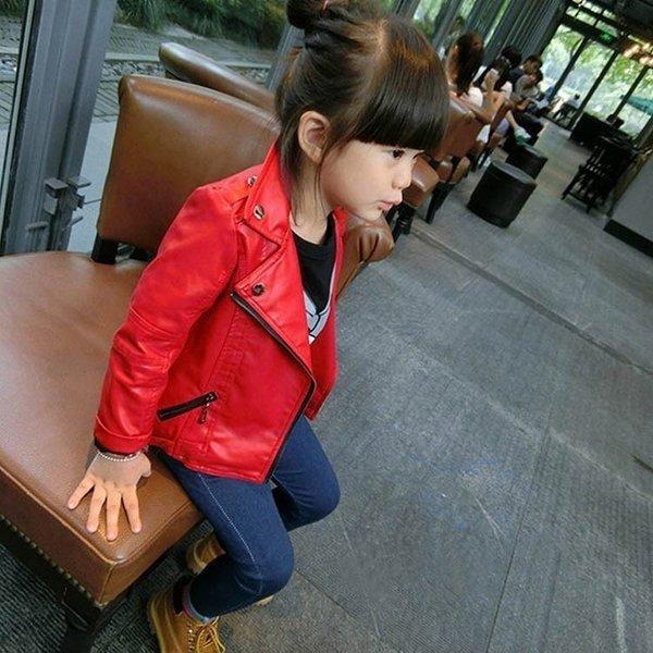 キッズフェイクレザージャケットアウタージュニアライダースライダースジャケット女の子男の子子供服ブルゾンかわいい ジャケット ブルゾン カラー レッド 裏起毛 Unistu Dev Athosdigital Com Br
