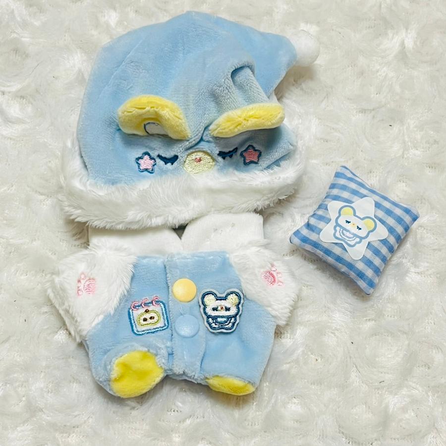 20cm ぬい服 ゆめかわ ピンク ひつじ ぬいぐるみ用服着ぐるみ 推し活