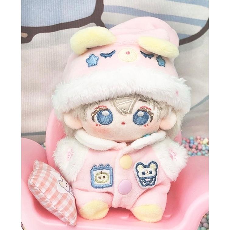20cm ぬい服 ゆめかわ ピンク ひつじ ぬいぐるみ用服着ぐるみ 推し活