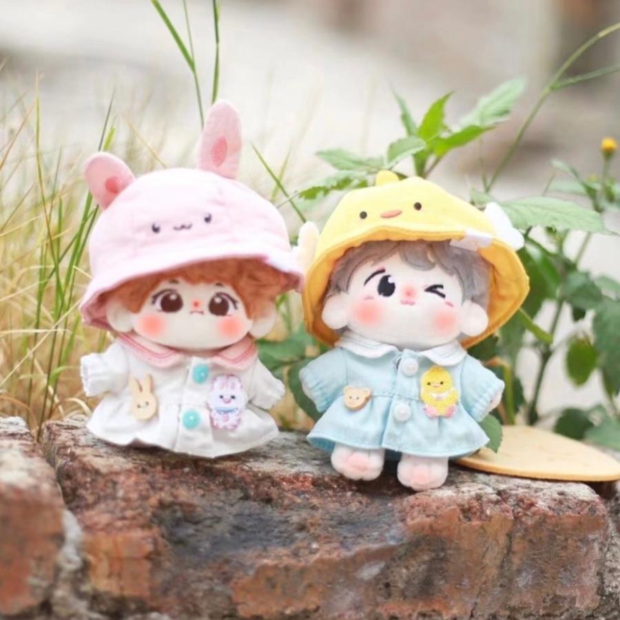 ぬい服 園児 うさぎ 幼稚園 ピンク 全身セット 10cm 11cm 12cm 13cm