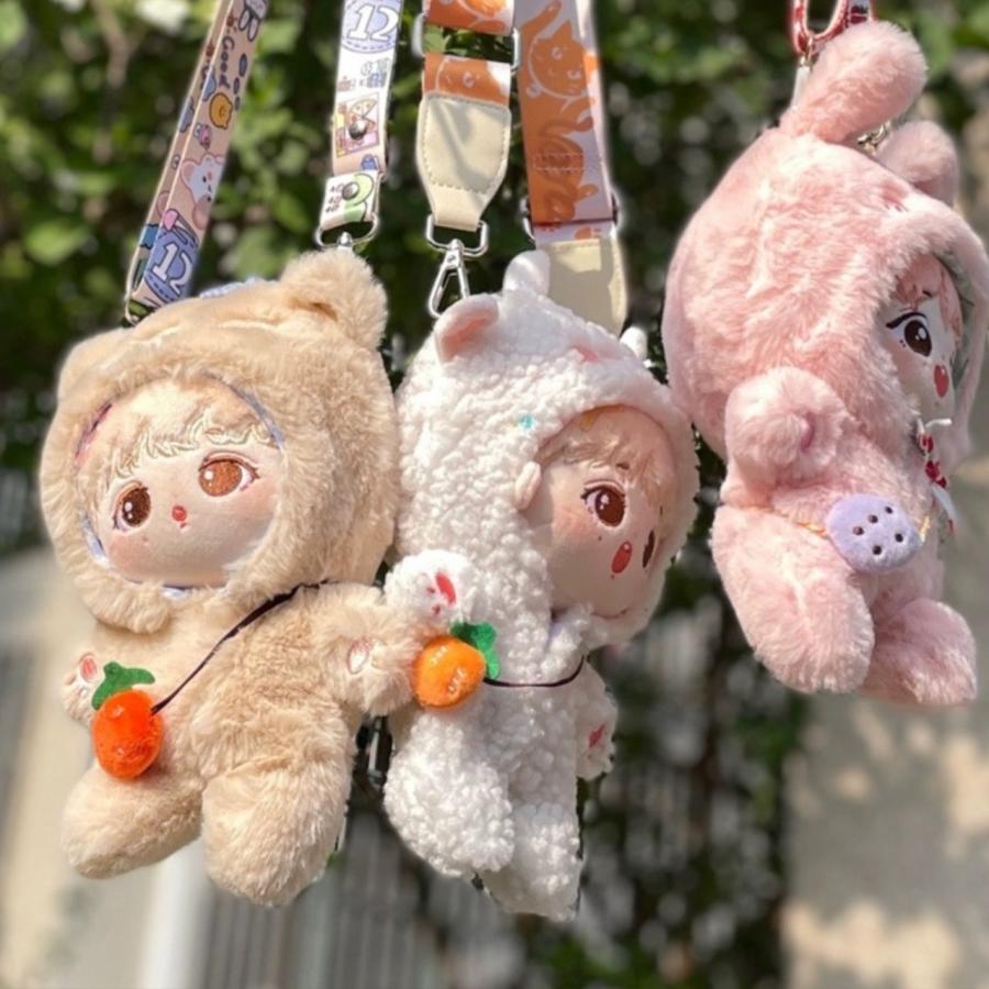 ぬい服 10cm ぬいぐるみ用 服 うさぎ ひつじ くま ピンク ぬいふく