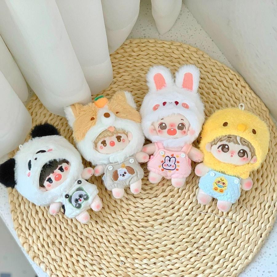 ぬい服 10cm 11cm 12cm 園児風 うさぎ くま ひよこ 変身 かわいい ぬ