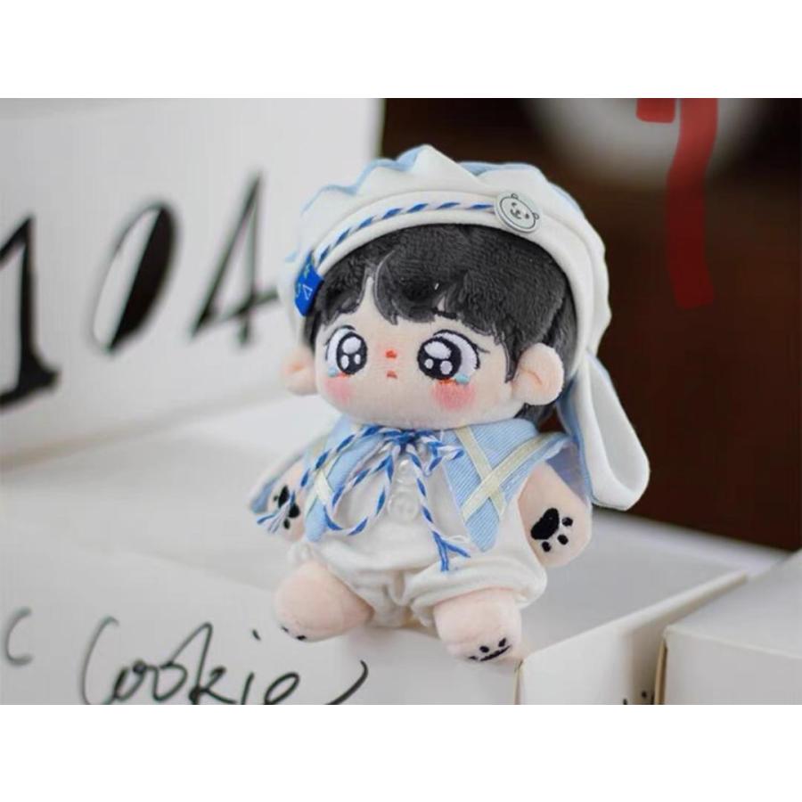 ぬい服 10cm 11cm 12cm かわいい着せ替えうさ耳のセーラー服マリン