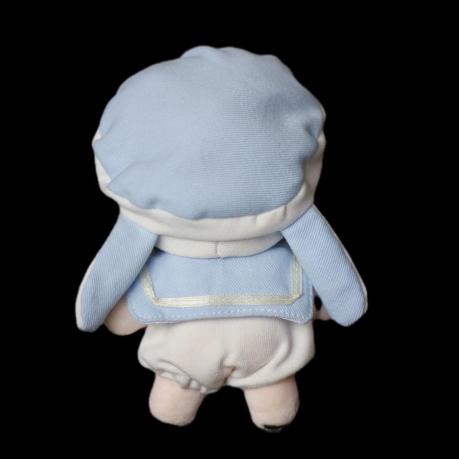 ぬい服 10cm 11cm 12cm かわいい着せ替えうさ耳のセーラー服マリン