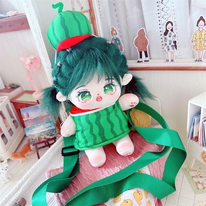 ぬい服 15cm 16cm 17cm 18cm 19cm 20cm スイカの被り物のショルダー ぬ