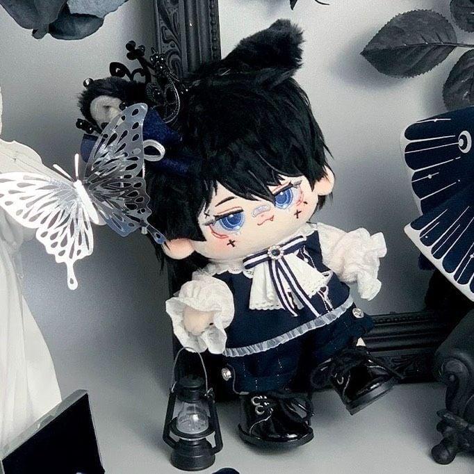 ぬい服 20cm 青の王子様セット 王冠 マント付き アイドル ぬいぐるみ用