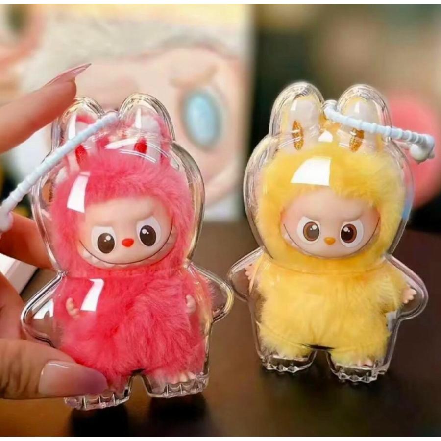 ミニラブブ ケース LABUBU mini アクリル保護ケース 1個 透明 第4世代