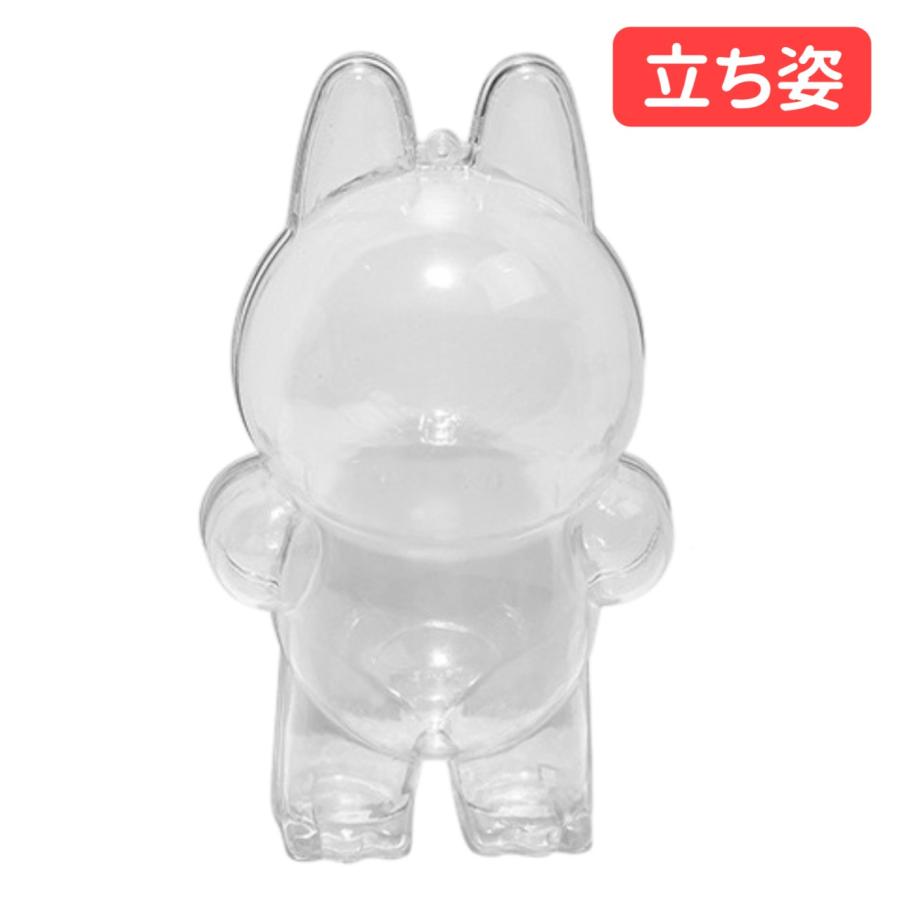 ミニラブブ ケース LABUBU mini アクリル保護ケース 1個 透明 第4世代