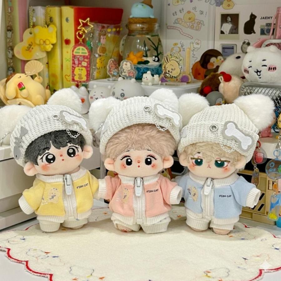 ぬい服 10cm 11cm 12cm ぬいぐるみ服 ジャージコーデ パーカー ズボン