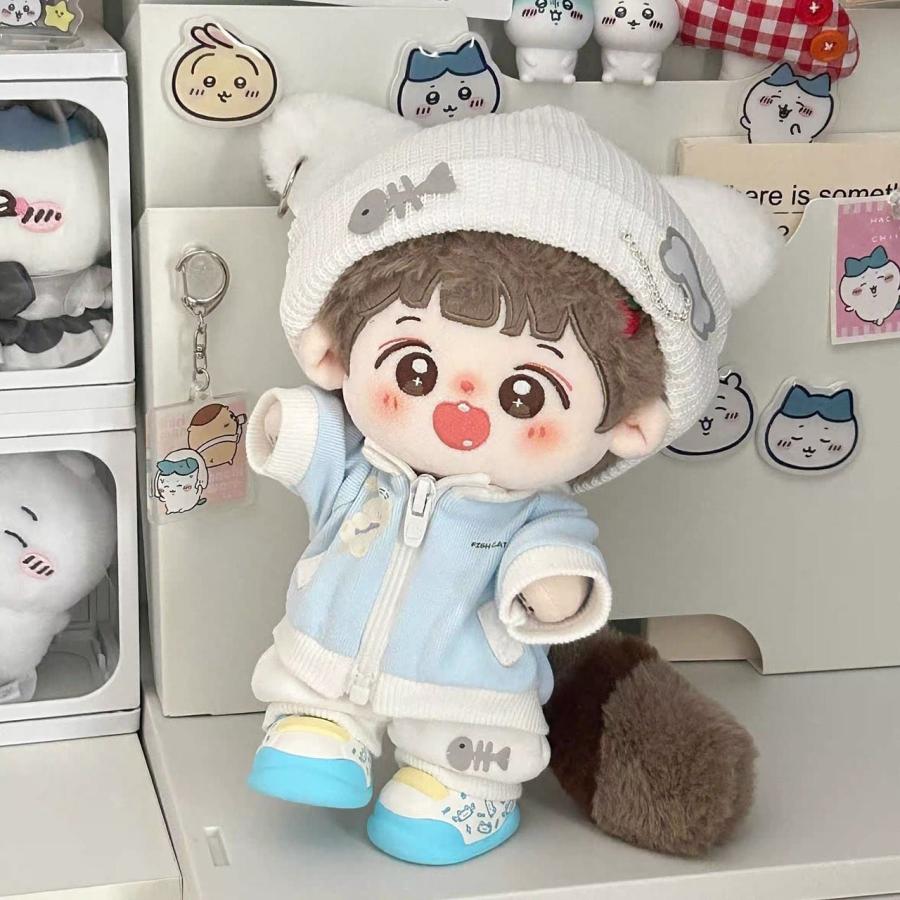 ぬい服 10cm 11cm 12cm ぬいぐるみ服 ジャージコーデ パーカー ズボン