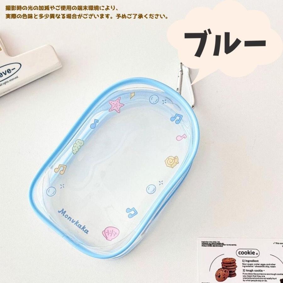 ぬいポーチ 10cm-13cm ぬいぐるみ収納 クリアケース 透明ポーチ 保護