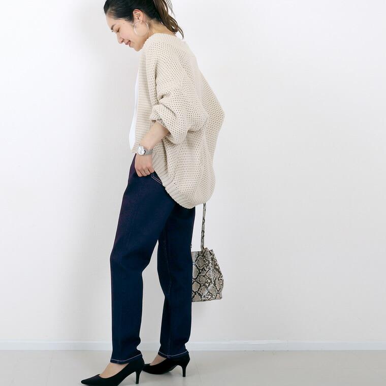 Aletta vita パンツ デニム ジーンズ ストレッチ テーパード Aletta vita パンツ デニム ジーンズ ストレッチ テーパード