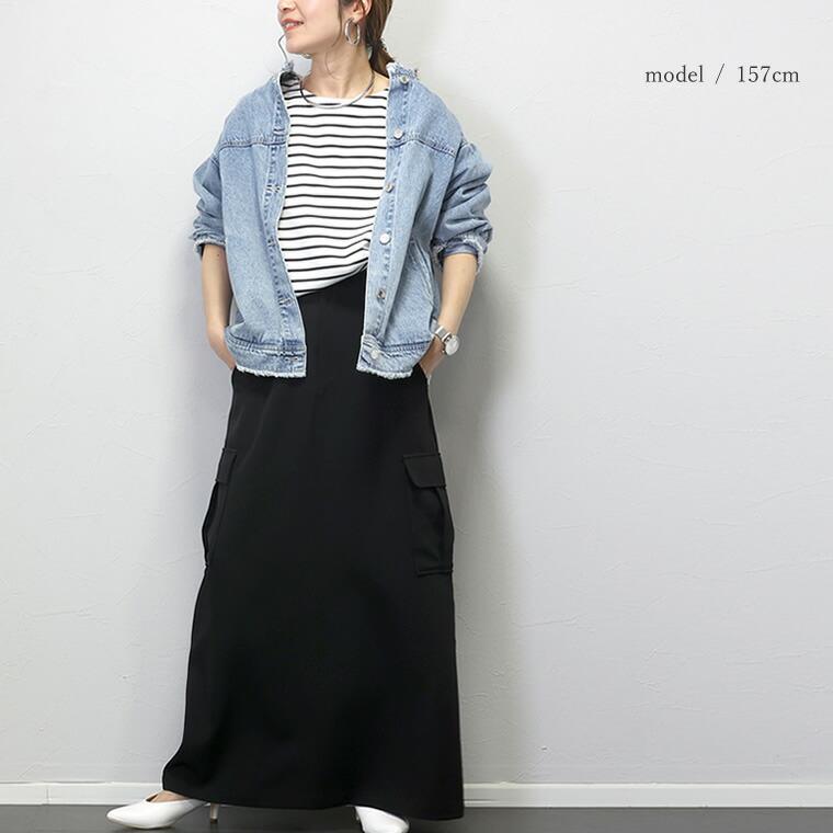 Aletta vita スカート カーゴスカート ロングスカート 大人 Aletta vita スカート カーゴスカート ロングスカート 大人