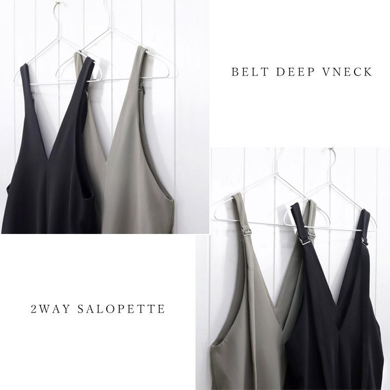 Aletta vita 爆買 サロペット オールインワン 両V 2way ワイド