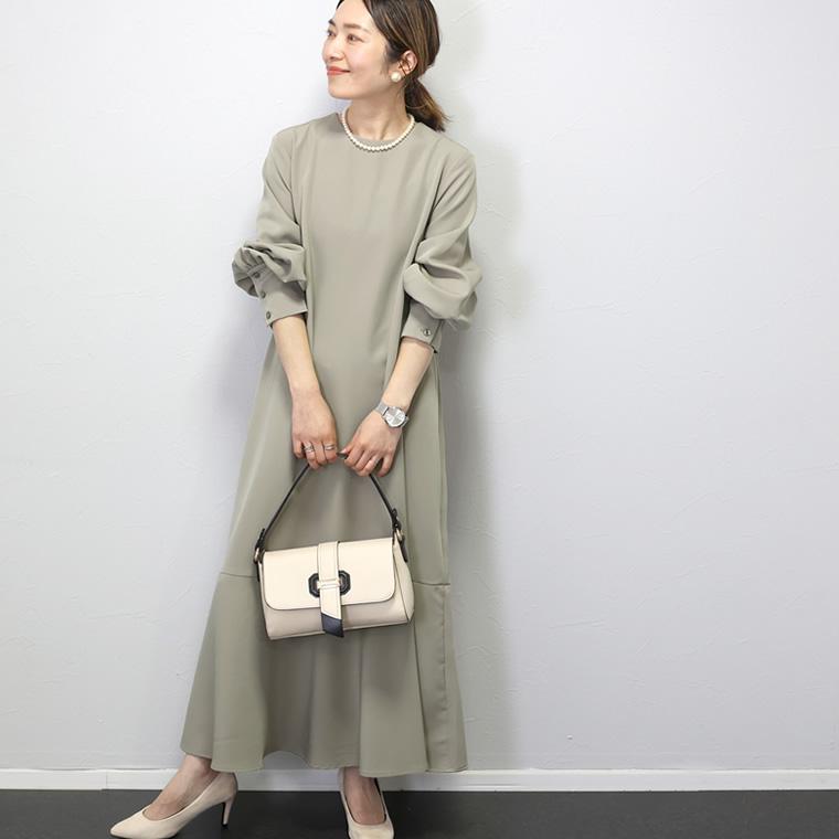 Aletta vita ワンピース ロング ゴールドファスナー Aletta vita ワンピース ロング ゴールドファスナー