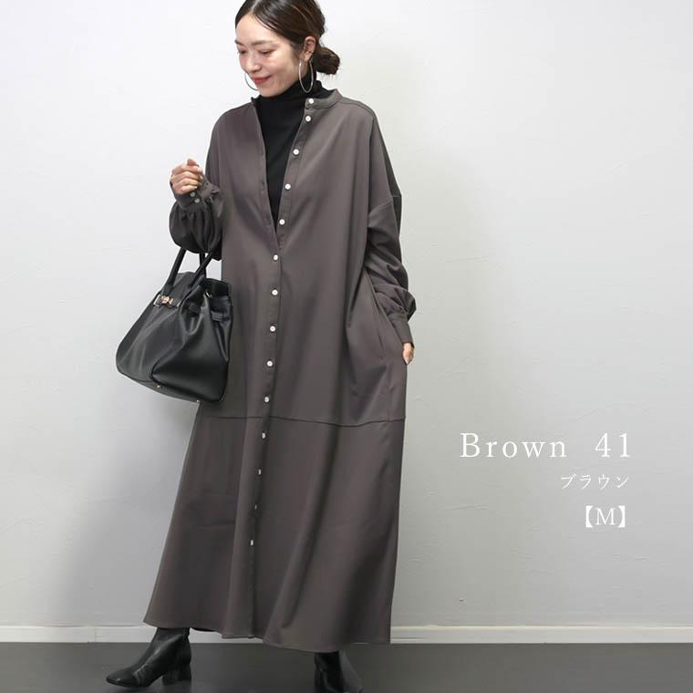 Aletta vita ワンピース ロングワンピース シャツ 羽織り フレア Aletta vita ワンピース ロングワンピース シャツ 羽織り フレア