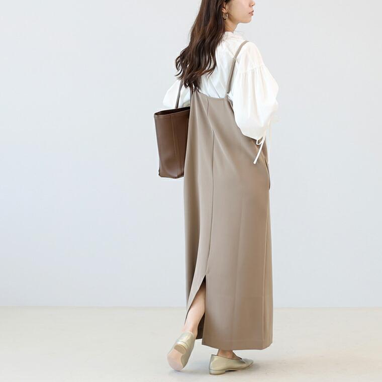 Aletta vita ワンピース キャミワンピ サロペット ストレート I