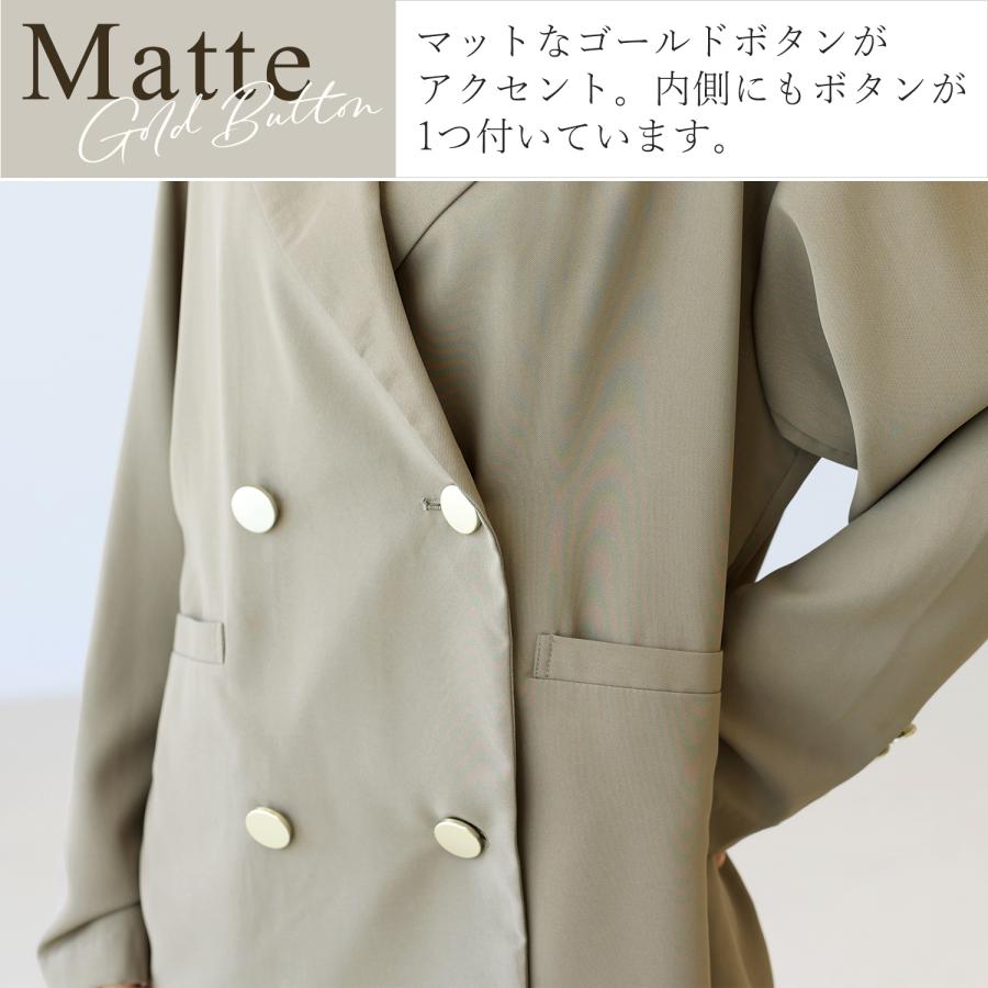 Aletta vita トップス ジャケット ダブルジャケット 30代 40代 50代