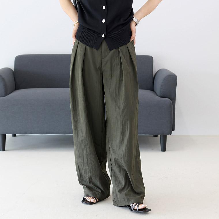 ISSEY MIYAKE しわ加工カジュアルパンツ ISSEY MIYAKE - 初期 vintage 80s issey miyake シワ加工