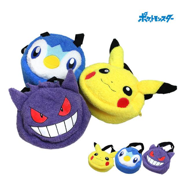 もこもこミニバッグ キッズ ポケモン ハンドバッグ 手提げ 小物入れ